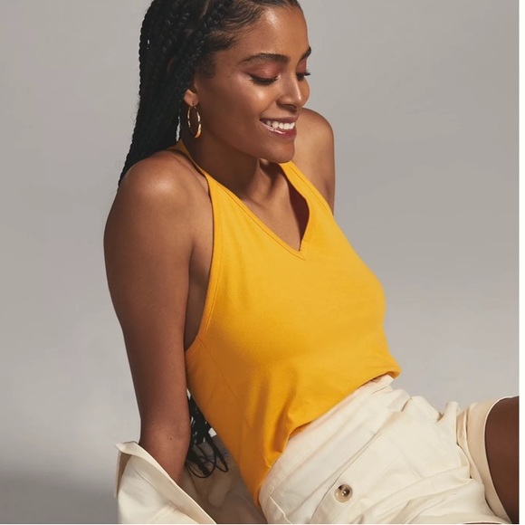 NWT Anthropologie Maeve V-Neck Halter - Picture 1 of 4